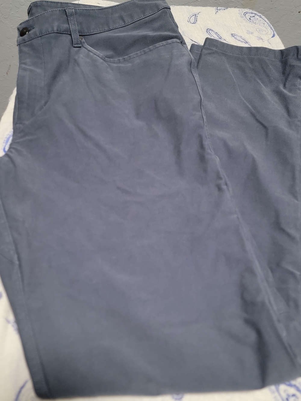 lululemon athletica Men’s Blue Performance Pants - Size 36